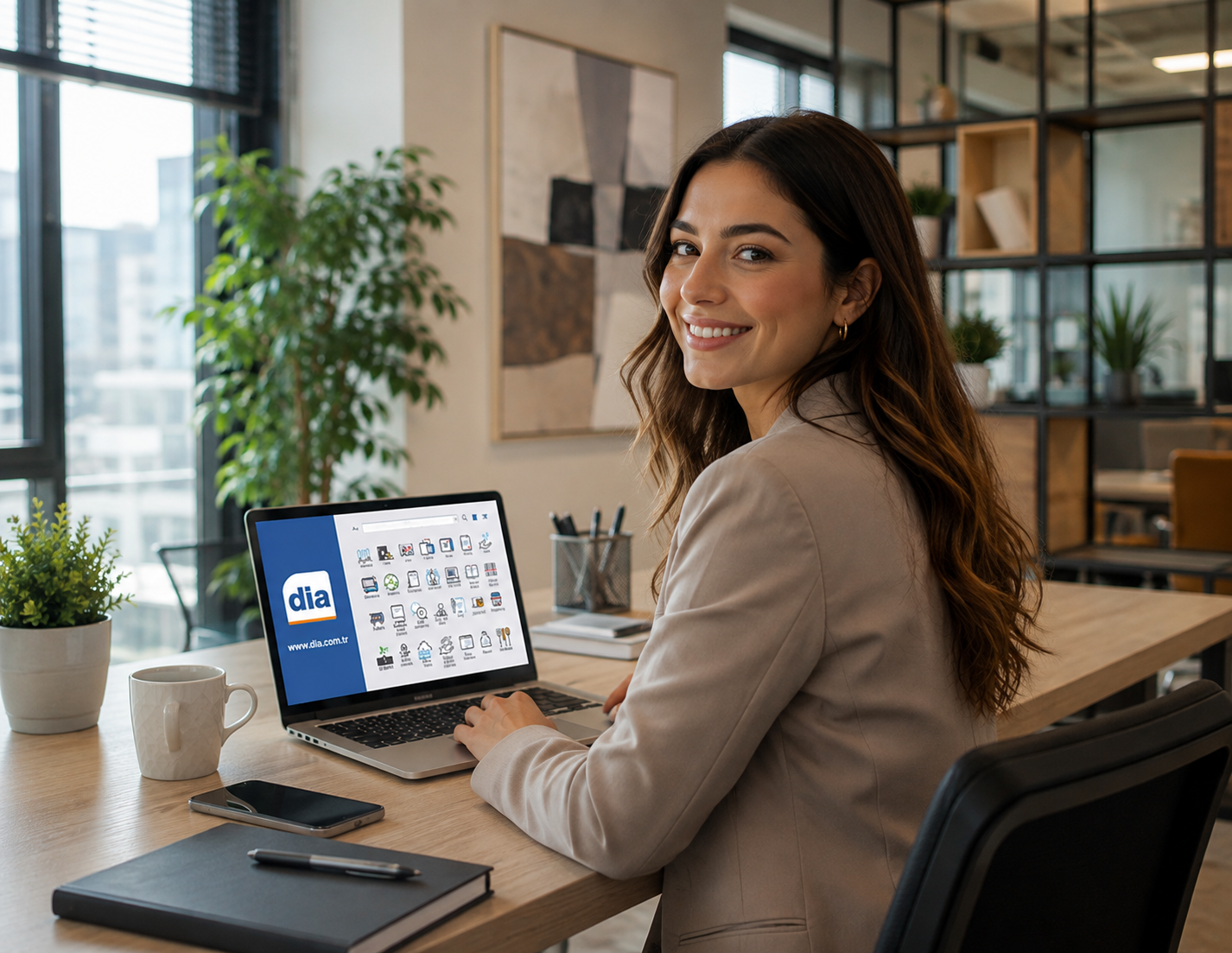 DİA B2B çoklu şube ve depo satış yönetimi
