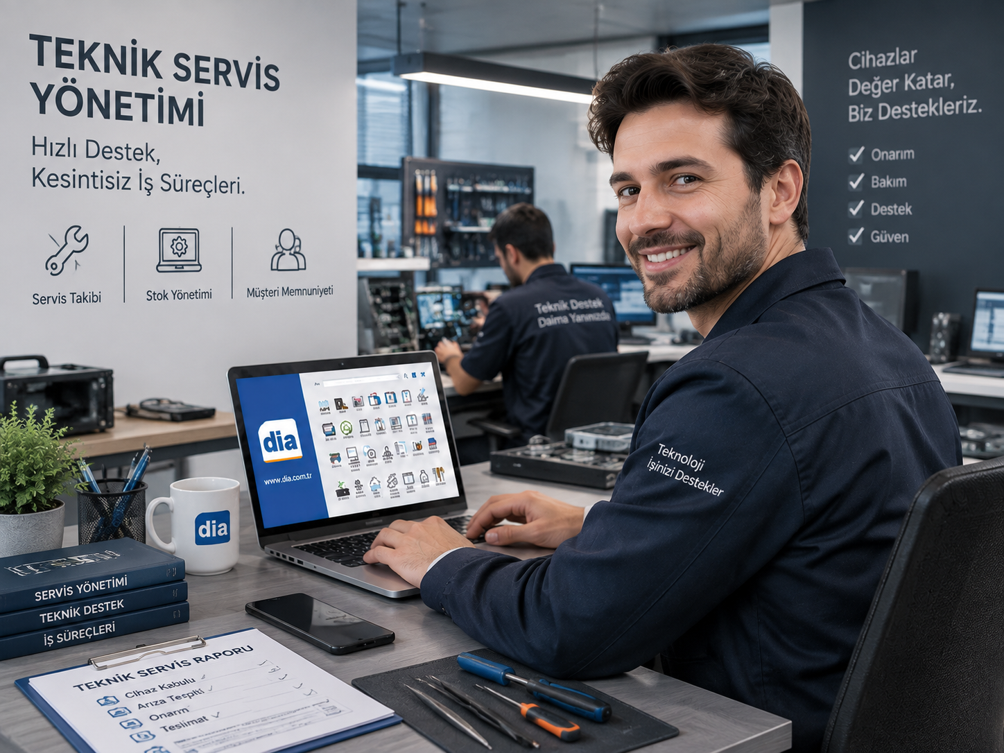 DİA Teknik Servis Programı